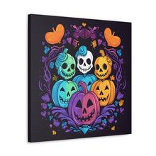 DistinctInk Canvas Wall Art with Creating Lasting Memories for Halloween LGBTQ+ Pride