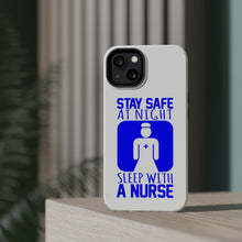 DistinctInk ToughCase for Apple iPhone, Compatible with MagSafe Charging - Stay Safe at Night Sleep With a Nurse