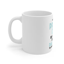 DistinctInk Glossy White Coffee / Tea Mug - I'm a Proud Dad of Awesome Daughter