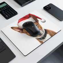 DistinctInk Mouse Pad - 1/4" Foam Rubber - Basenji Puppy Drawing