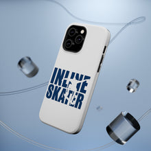 DistinctInk ToughCase for Apple iPhone, Compatible with MagSafe Charging - Inline Skater - Skating