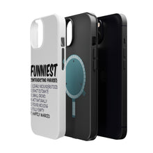 DistinctInk ToughCase for Apple iPhone, Compatible with MagSafe Charging - Funniest Contradicting Phrases - Married