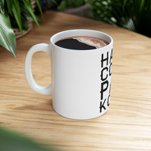 DistinctInk Glossy White Coffee / Tea Mug - Hard Core Parkour