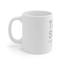 DistinctInk Glossy White Coffee / Tea Mug - Tap Snap or Nap