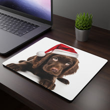 DistinctInk Mouse Pad - 1/4" Foam Rubber - Field Spaniel Puppy