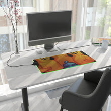 DistinctInk LED Gaming Mouse Pad with Finding Your Purpose in Life Design for Halloween  LGBTQ+ Pride