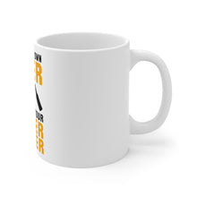 DistinctInk Glossy White Coffee / Tea Mug - I Make Beer What's Your Super Power