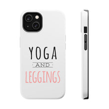 DistinctInk ToughCase for Apple iPhone, Compatible with MagSafe Charging - Yoga and Leggings