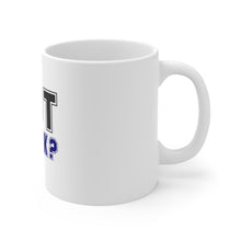 DistinctInk Glossy White Coffee / Tea Mug - Got Stick? Hockey