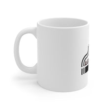 DistinctInk Glossy White Coffee / Tea Mug - Cigar Smokers Appreciate a Great Butt