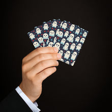 DistinctInk Playing / Poker Cards with Skelephants and Ghostly Ghouls Design for Halloween