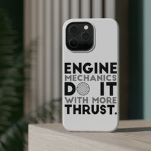 DistinctInk ToughCase for Apple iPhone, Compatible with MagSafe Charging - Engine Mechanics Do It With More Thrust