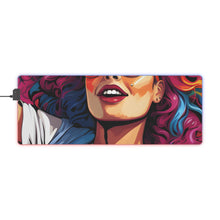 DistinctInk LED Gaming Mouse Pad with Leading a New Path Design for LGBTQ+ Pride