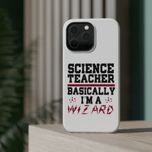 DistinctInk ToughCase for Apple iPhone, Compatible with MagSafe Charging - Science Teacher Basically I'm a Wizard
