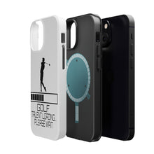 DistinctInk ToughCase for Apple iPhone, Compatible with MagSafe Charging - Golf Talent Loading Please Wait
