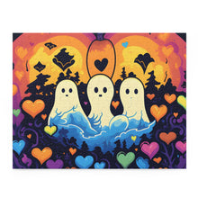 DistinctInk Jigsaw Puzzle with A Life Of Adventure Design for Halloween  LGBTQ+ Pride