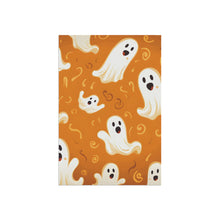 DistinctInk Garden & House Banner / Flag with Ghost Skeleton Pumpkin Pattern Design for Halloween