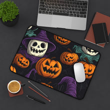 DistinctInk Desk Mat with "Halloween Haunts and Pumpkin Pals" Design for Halloween