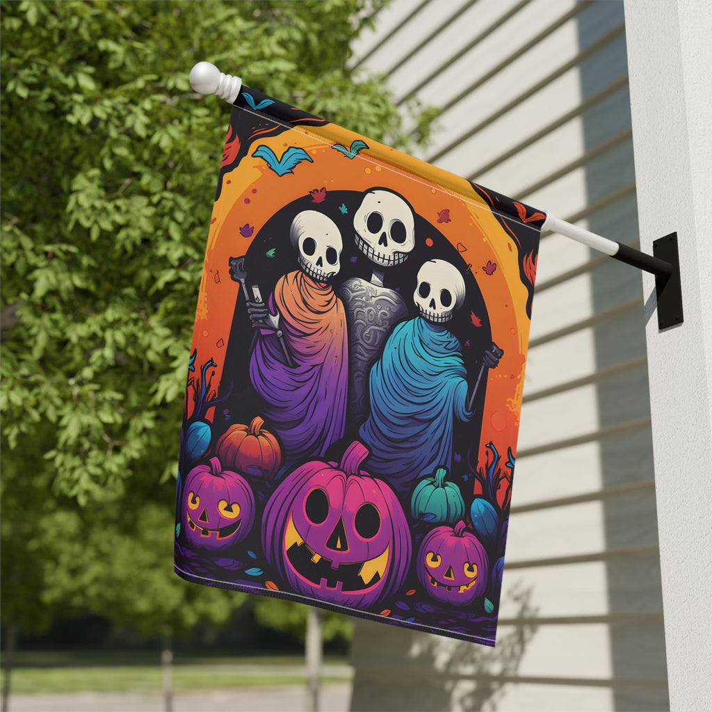 Garden & House Banner Flag with The Paths We Choose Design for Halloween LGBTQ+ Pride, view 20