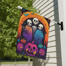DistinctInk Garden & House Banner Flag with The Paths We Choose Design for Halloween  LGBTQ+ Pride