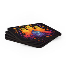 DistinctInk (Set of 4) Corkwood Coasters with Finding Your Purpose in LifeDesign for Halloween LGBTQ+ Pride