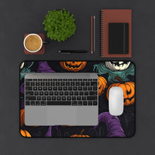 DistinctInk Desk Mat with "Halloween Haunts and Pumpkin Pals" Design for Halloween