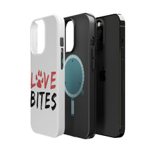 DistinctInk ToughCase for Apple iPhone, Compatible with MagSafe Charging - Love Bits - Dog Paw