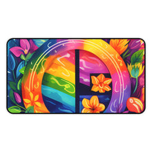 DistinctInk Desk Mat with The Road to Fulfillment Design for LGBTQ+ Pride