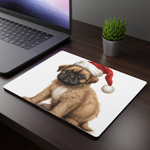 DistinctInk Mouse Pad - 1/4" Foam Rubber - Brussel Griffon Puppy Drawing