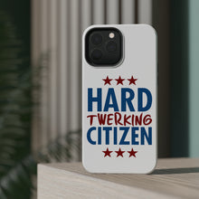 DistinctInk ToughCase for Apple iPhone, Compatible with MagSafe Charging - Hard Twerking Citizen