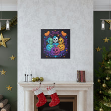 DistinctInk Canvas Wall Art with Creating Lasting Memories for Halloween LGBTQ+ Pride