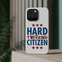 DistinctInk ToughCase for Apple iPhone, Compatible with MagSafe Charging - Hard Twerking Citizen