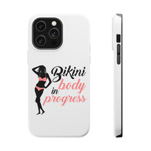 DistinctInk ToughCase for Apple iPhone, Compatible with MagSafe Charging - Bikini Body in Progress