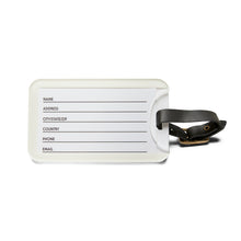 Nina Wavely - Mid-Century Modern Design Printed on a Custom Luggage Tag