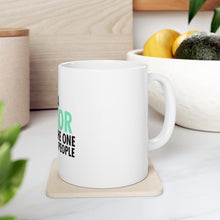 DistinctInk Glossy White Coffee / Tea Mug - I'm a Doctor But Not The One That Helps People