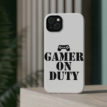 DistinctInk ToughCase for Apple iPhone, Compatible with MagSafe Charging - Gamer on Duty Video Games