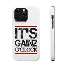 DistinctInk ToughCase for Apple iPhone, Compatible with MagSafe Charging - It's Gainz O'Clock Working Out
