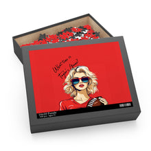 DistinctInk Jigsaw Puzzle with What Time Is Taylor's Game? design