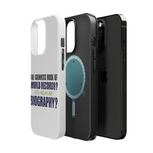DistinctInk ToughCase for Apple iPhone, Compatible with MagSafe Charging - Guinness Book Of Records - My Biography