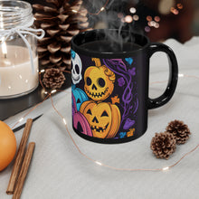 DistinctInk Black Coffee Mug - Creating Lasting Memories for Halloween LGBTQ+ Pride
