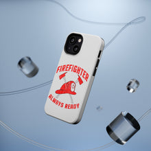 DistinctInk ToughCase for Apple iPhone, Compatible with MagSafe Charging - Firefighter - Always Ready