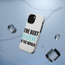 DistinctInk ToughCase for Apple iPhone, Compatible with MagSafe Charging - The Best Nurse In The World