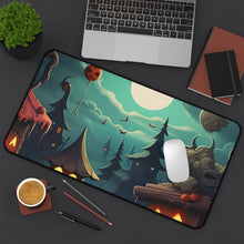 DistinctInk Desk Mat with Trick or Treat Fun Design for Halloween