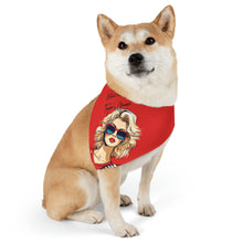 DistinctInk Adjustable Pet Banana Collar with What Time Is Taylor's Game? design