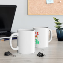 DistinctInk Glossy White Coffee / Tea Mug - Gamers; Because Somebody Has to Save Princess