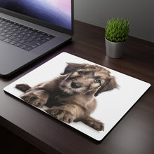 DistinctInk Mouse Pad - 1/4" Foam Rubber - Irish Wolfhound Puppy