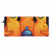 DistinctInk LED Gaming Mouse Pad with Finding Your Purpose in Life Design for Halloween  LGBTQ+ Pride