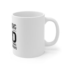 DistinctInk Glossy White Coffee / Tea Mug - Working on PHD Projects Half Done Woodworking