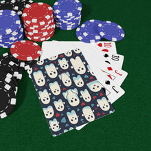 DistinctInk Playing / Poker Cards with Skelephants and Ghostly Ghouls Design for Halloween