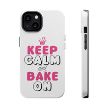 DistinctInk ToughCase for Apple iPhone, Compatible with MagSafe Charging - Keep Calm and Bake On